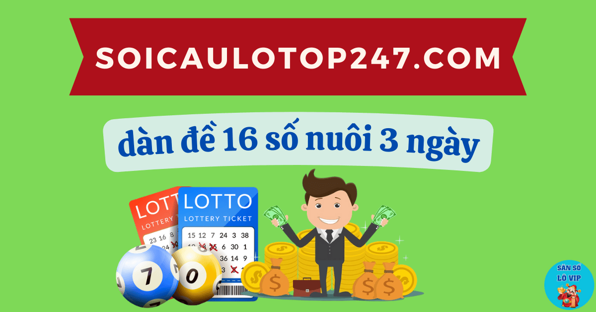 dàn đề 16 số khung 3 ngày